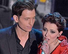 SANREMO:  GRINTA E STILE DELL’AQUILANA MOLINARI ALLA ‘PRIMA’ SUL PALCO DELL’ARISTON