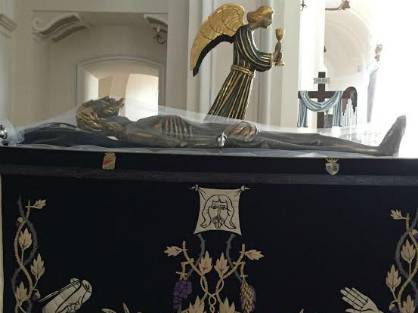 L’AQUILA: PROCESSIONE VENERDI’ SANTO, I SIMULACRI A SAN BERNARDINO