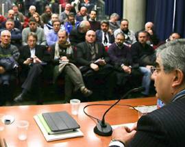 SISMA: SUMMIT DEI SINDACI A PALAZZO SILONE, D’ALFONSO ”SUBITO VERIFICA SCUOLE”