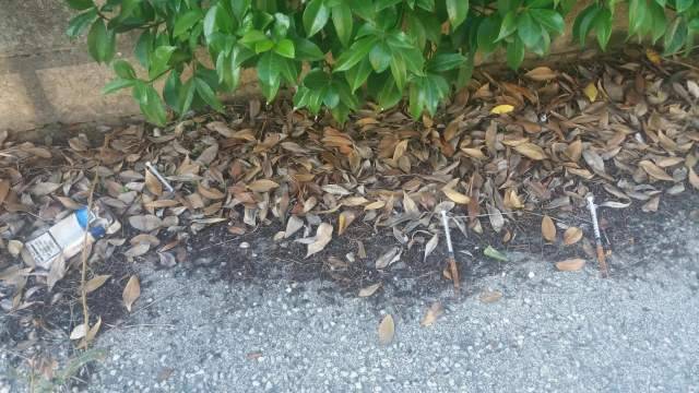 ANCORA SIRINGHE ABBANDONATE IN STRADA ALL’AQUILA