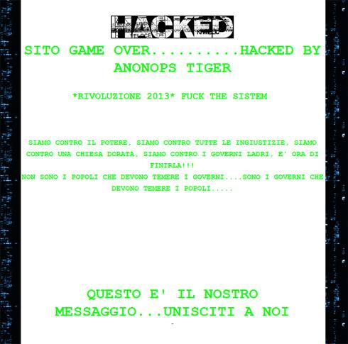 L’AQUILA: HACKER CONTRO SITO COMUNE SI CERCANO I ‘PIRATI’, ”FORSE ANONYMOUS”