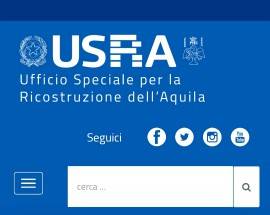 L’AQUILA: ONLINE NUOVO SITO DELL’UFFICIO SPECIALE PER LA RICOSTRUZIONE