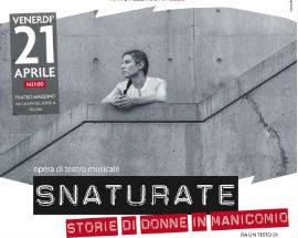 PESCARA: LO SPETTACOLO SNATURATE, STORIE DI DONNE IN MANICOMIO