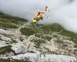 ESCURSIONISTA DISPERSO SUL CORNO PICCOLO, RIPRESE STAMANE LE RICERCHE