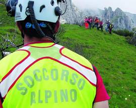 ESCURSIONISTA DISPERSO SALVATO A CAMPO DI GIOVE