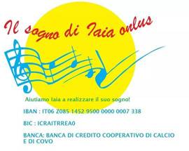 ”IL SOGNO DI IAIA”: BATTAGLIA DI SOLIDARIETA’  A ROCCARASO PER LA PICCOLA DI 6 ANNI MALATA