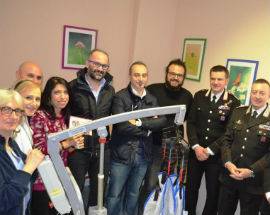 PESCARA: CARABINIERI DONANO SOLLEVATORE ALL’HOSPICE BOUGANVILLE