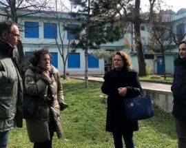 PESCARA: ATTI VANDALICI A SCUOLA VIA DELLE CASETTE, SOPRALLUOGO DEL SINDACO