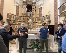 SOPRALLUOGO DUOMO SAN VALENTINO, BLASIOLI: ‘A LAVORO PER RECUPERO ANTICO ORGANO’
