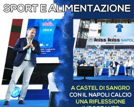 NAPOLI CALCIO: LIRIS, DA CASTEL DI SANGRO UN INVITO ALLE BUONE ABITUDINI ALIMENTARI