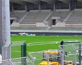 STADIO ACQUASANTA: LA NUOVA AREA DI RIGORE DELL’AQUILA CALCIO