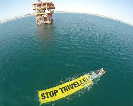 TRIVELLE IN ADRIATICO: FLASH MOB ANCHE A PESCARA PER DIRE NO A UTILIZZO   AIR GUN