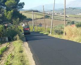 ATESSA: LAVORI DI RIASFALTATURA E SISTEMAZIONE DELLE STRADE