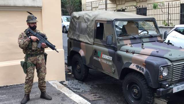 SICUREZZA: ALPINI NONO REGGIMENTO L’AQUILA A ROMA PER ”STRADE SICURE”