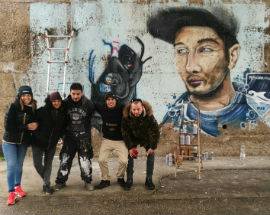 MONTESILVANO: MURALES PER ALESSANDRO PANACCIO, SCOMPARSO A MALAGA
