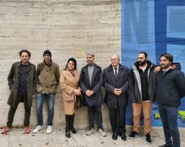 L’AQUILA: STREET ART VILLAGE, INAUGURATE OPERE DEI GIOVANI ARTISTI A SAN BASILIO