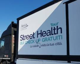 FESTA DELLA DONNA: STREET HEALTH TOUR AL VIA DA PIAZZA DUOMO A L’AQUILA