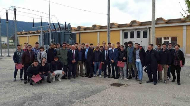ENERGIA E SICUREZZA: STUDENTI ROSETO VISITANO CENTRO ENEL DELL’AQUILA