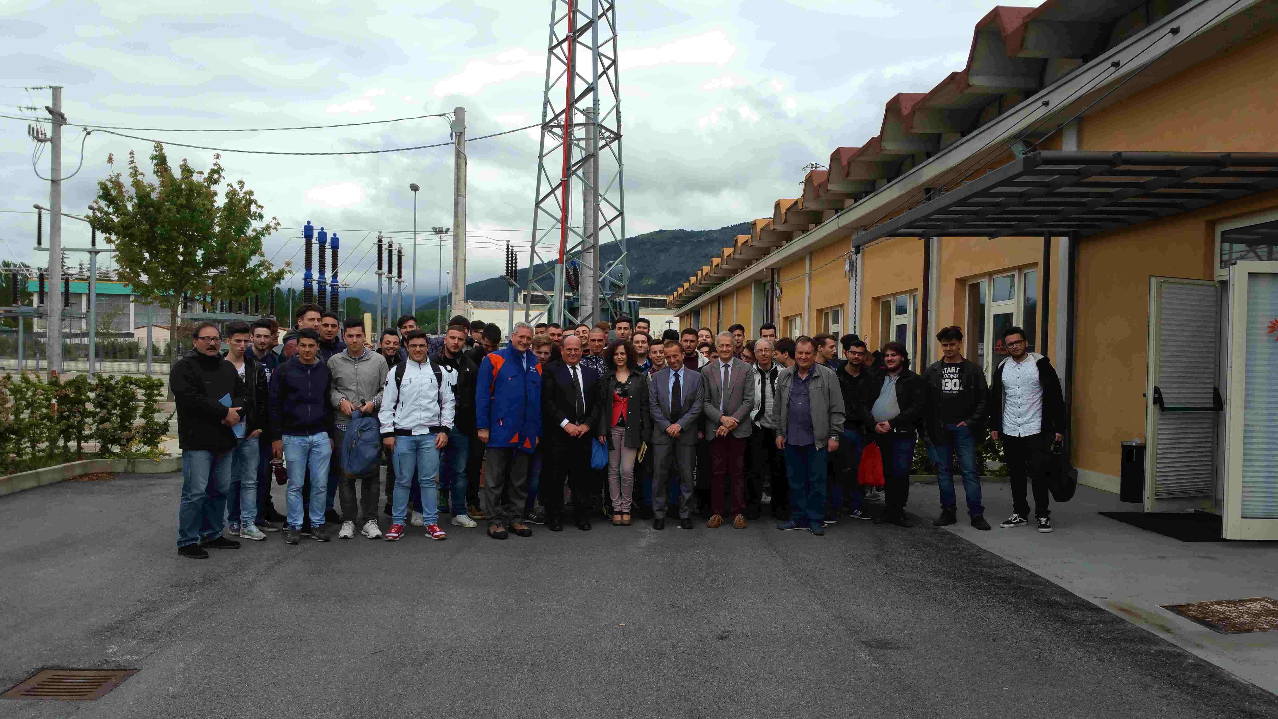 ENERGIA E SICUREZZA: STUDENTI TIVOLI VISITANO CENTRO ENEL DELL’AQUILA