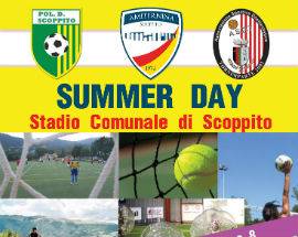 SPORT: SCOPPITO, DOMENICA 28 GIUGNO ARRIVA IL ”SUMMER DAY”