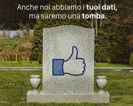NUOVA PUBBLICITA’ TAFFO, ”ANCHE NOI ABBIAMO I TUOI DATI, MA SAREMO UNA TOMBA”