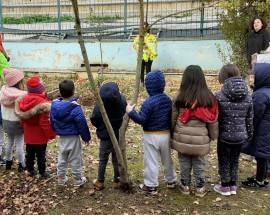 L’AQUILA: I PICCOLI DI TEMPERA ”GIARDINIERI” PER UN GIORNO