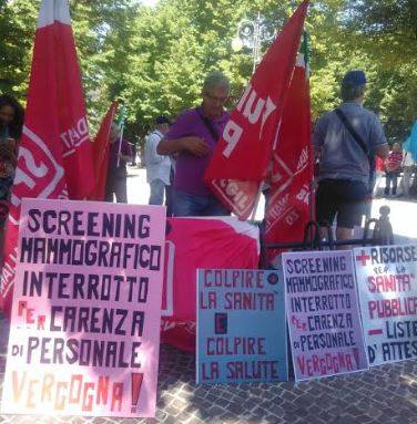 SANITA’: SINDACATI CONSEGNANO A SOSPIRI 17MILA FIRME PER RIDURRE TEMPI LISTE D’ATTESA