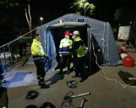 CORONAVIRUS: MONTATA LA TERZA TENDA ALL’OSPEDALE DI PESCARA
