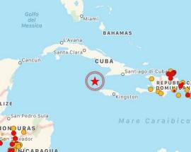 TERREMOTO: SCOSSA 7.7 TRA CUBA E GIAMAICA, ALLERTA TSUNAMI IN 6 NAZIONI