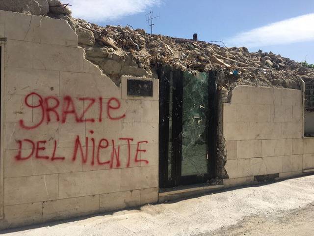 SISMA 2016: ACCORDO PER RIMOZIONE MACERIE A CAMPOTOSTO E CAPITIGNANO