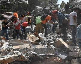 TERREMOTO MAGNITUDO 7.1 IN MESSICO, MORTI E FERITI ANCHE SOTTO SCUOLA CROLLATA