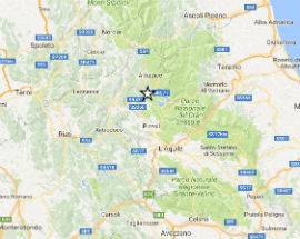 TERREMOTO: SCOSSA TRA AMATRICE E MONTEREALE NELLA NOTTE