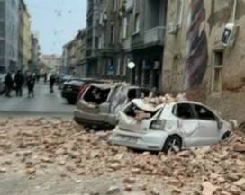 TERREMOTO ZAGABRIA: 15ENNE GRAVE DOPO CROLLO PALAZZO, DIVERSI FERITI