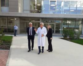 SULMONA: IL MANAGER TESTA IN VISITA AL NUOVO OSPEDALE