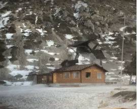 MALTEMPO: VENTO FORTE A CAMPO FELICE SCOPERCHIA TETTO DI UNA BAITA