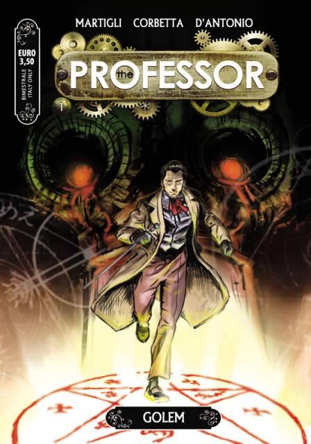 FUMETTI: ARRIVA IN EDICOLA ‘THE PROFESSOR’, DALLA MATITA DELL’ABRUZZESE PAOLO D’ANTONIO