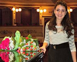 MUSICA: CONCORSO ‘MARCO DALL’AQUILA’, LEZIONE CONCERTO DELLA VINCITRICE