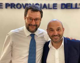 ELEZIONI: DOMANI SALVINI AD AVEZZANO, LEADER LEGA TORNA IN ABRUZZO A SOSTEGNO DEL CANDIDATO GENOVESI