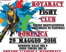 L’AQUILA: LOTTA AL CANCRO, I TORNEO AMATORIALE ROTARACT  DI PAINTBALL