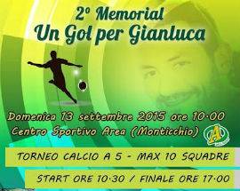 ”UN GOL PER GIANLUCA”: SPORT E MUSICA IN RICORDO DI SIVITELLI