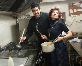 ALDA D’EUSANIO, PRANZO A SORPRESA AL RISTORANTE CONNUBIO DI LUCA TOTANI