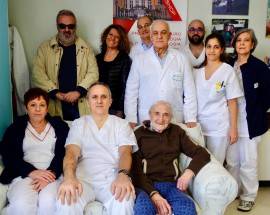 ISTITUTO REGINA ELENA: ASPORTATO TUMORE AL FEGATO A PAZIENTE AQUILANO DI 91 ANNI