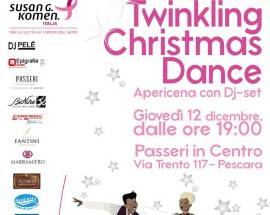 PREVENZIONE E LOTTA TUMORE AL SENO: A PESCARA IL ”TWINKLING CHRISTMAS DANCE”