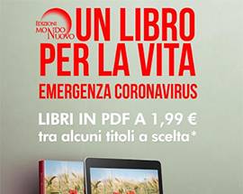 CORONAVIRUS: LIBRI IN PDF DA EDIZIONI MONDO NUOVO PER RACCOLTA FONDI A PROTEZIONE CIVILE
