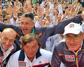 UN CAMPIONE PER AMICO: CHECHI, GRAZIANI, LUCCHETTA E PANATTA A PESCARA
