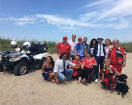 SILVI: LA SPIAGGIA PER ANIMALI D’ABRUZZO VA E FINISCE SUI TG NAZIONALI