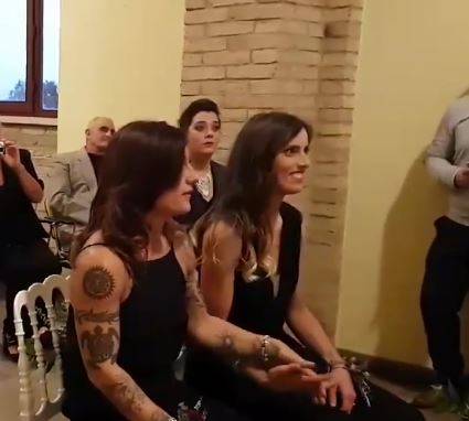 GIULIANOVA: CELEBRATA UNIONE CIVILE PER STEFANIA E MARIA CLAUDIA