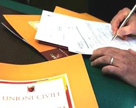 L’AQUILA: UNIONI CIVILI FLOP, ARCIGAY ”MA I NUMERI NON CONTANO”