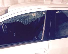 L’AQUILA: RAID VANDALICO,  DANNEGGIATE AUTO IN SOSTA