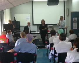 SANITA’: VERI’ E CIAMPONI VISITANO L’OSPEDALE DI POPOLI